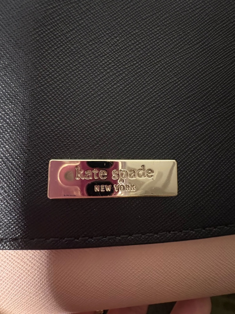 kate spade Black and Blush Chain Shoulder Bag - Picture 2 of 4